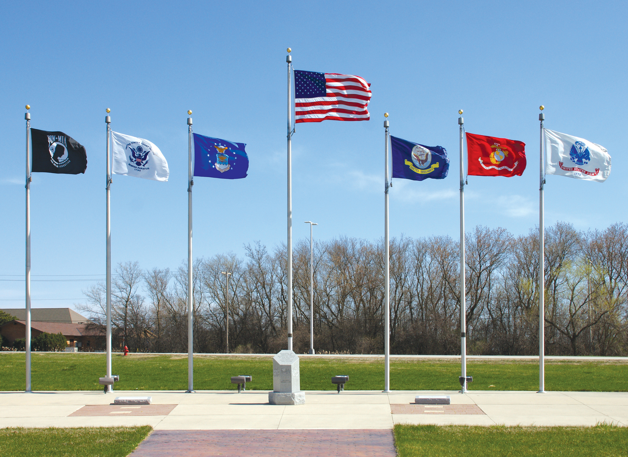 outdoor flagpoles, buy online, commercial, residential