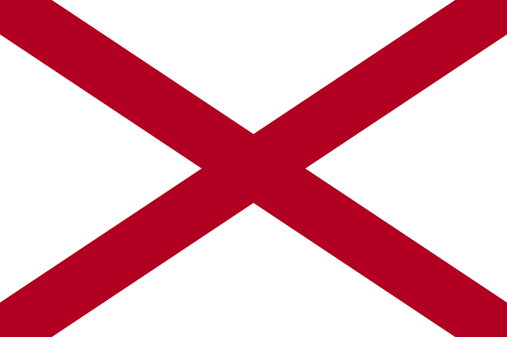 10'x15' nylon alabama state flag, buy online