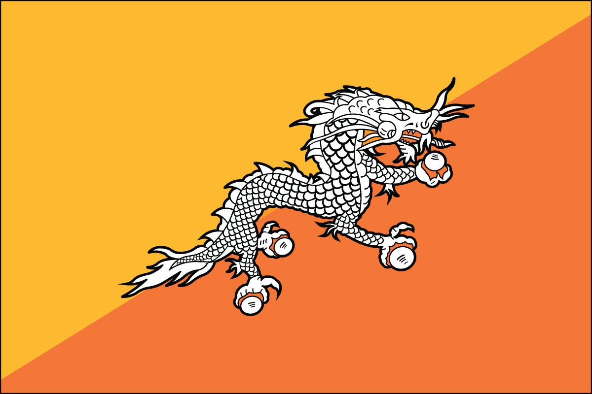 BHUTAN FLAG, BUY ONLINE