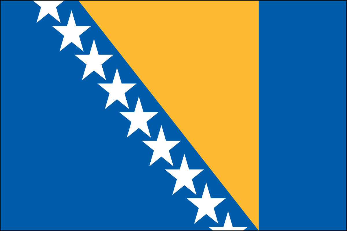 BOSNIA-HERZEGOVINA FLAG, BUY ONLINE