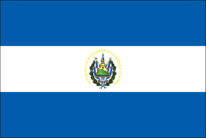 el salvador flag with seal, buy online