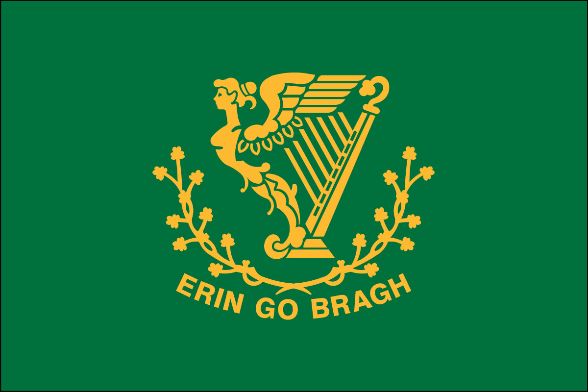 erin go bragh flag, irish, buy online