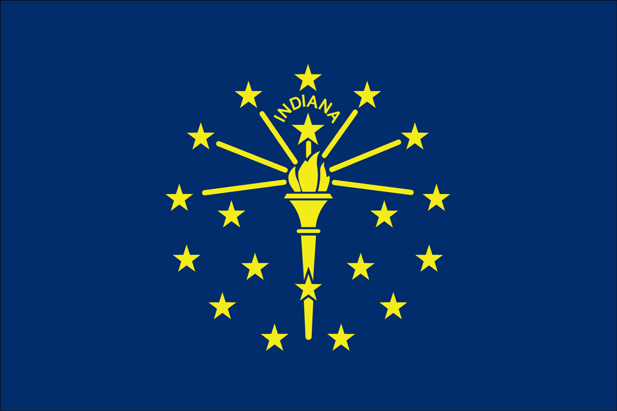 indiana state flag, buy online