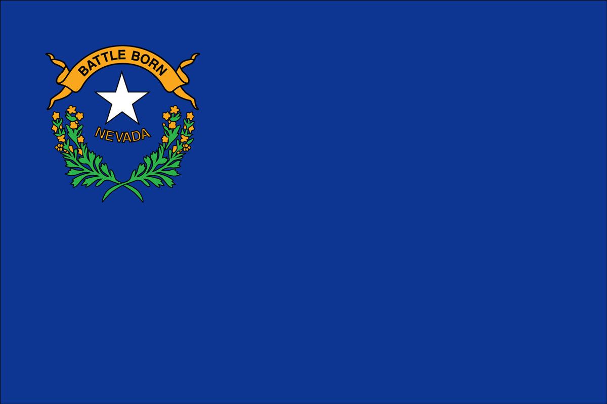 JC Nevada State Flag 3x5ft - Fade Resistant Polyester, US Seller