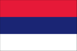 serbia flag, no seal, buy online