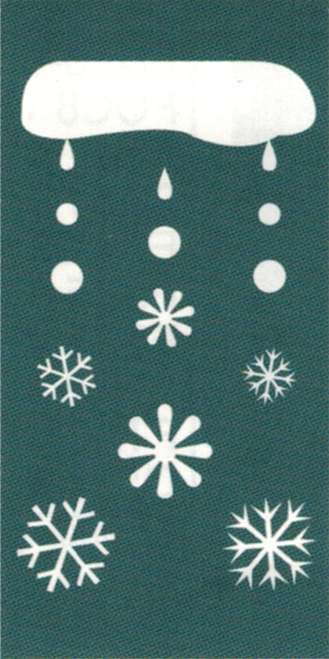 pole banners, holiday, snowflakes
