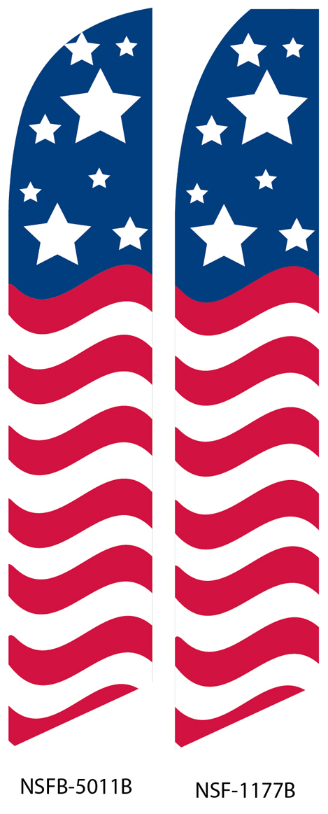 Swooper Flag - American Flag 2