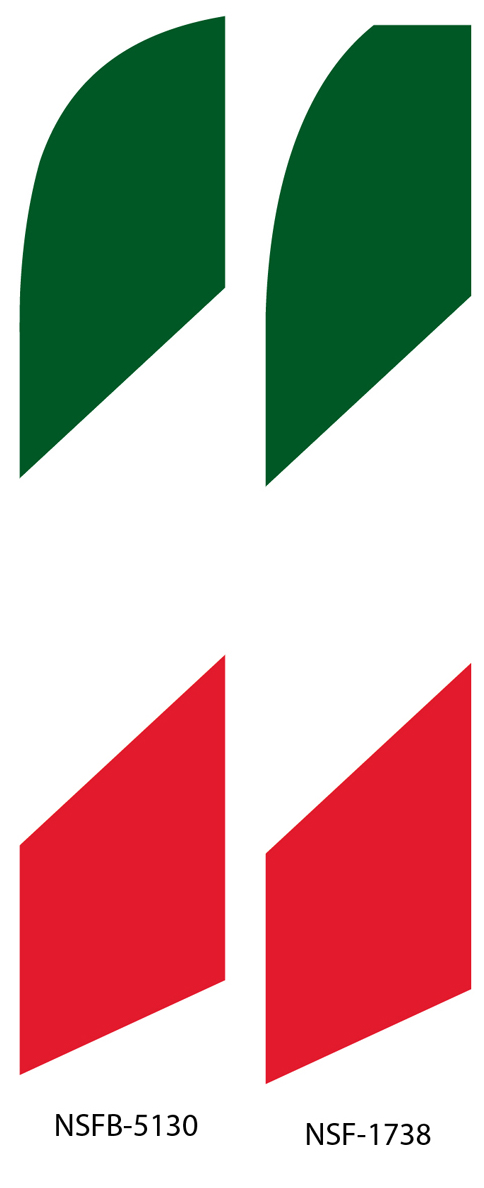 Swooper Flag - Italian Flag