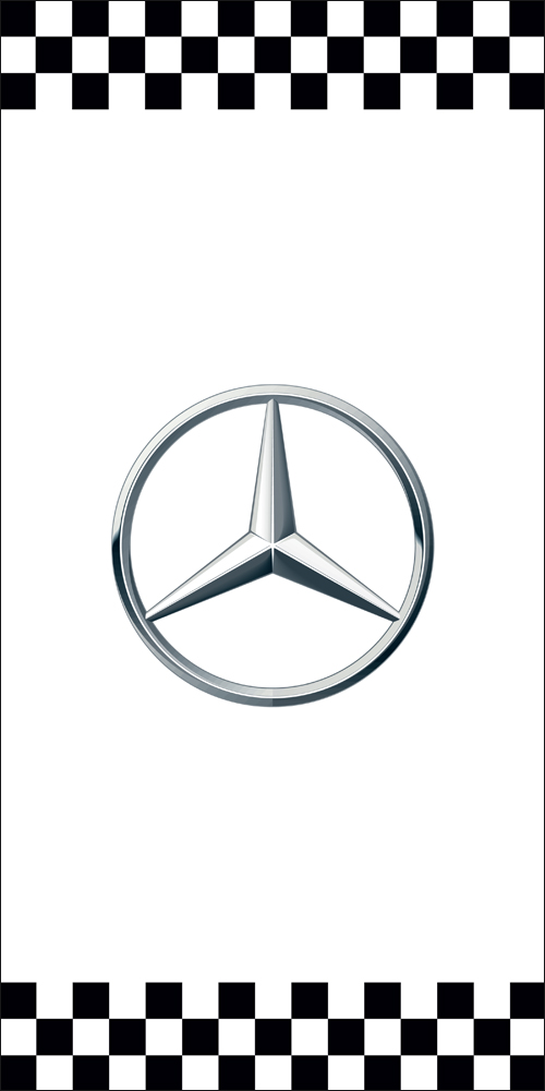 mercedes benz avenue banners, chicago