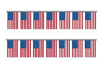 us flag pennant strings, liberty flag & banner inc.