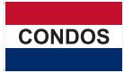 nylon message flag, condos