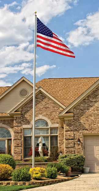 residential flagpole, buy online